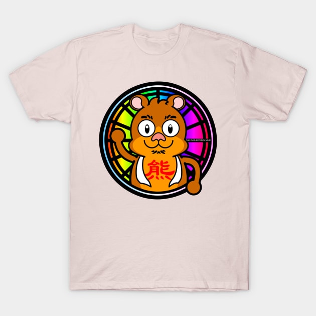 PRIDE BEAR STAINED GLASS T-Shirt by cholesterolmind